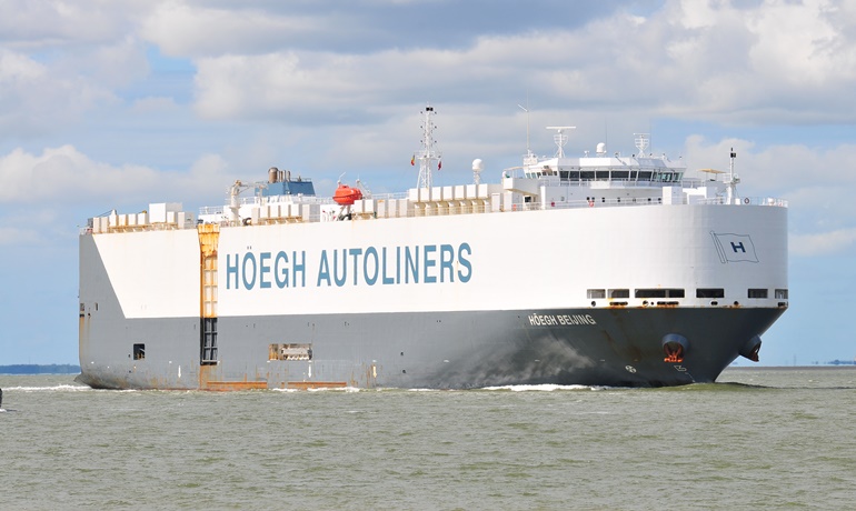 HÖEGH BEIJING has a 5,000 CEU capacity © Marc Ottini HÖEGH BEIJING has a 5,000 CEU capacity © Marc Ottini