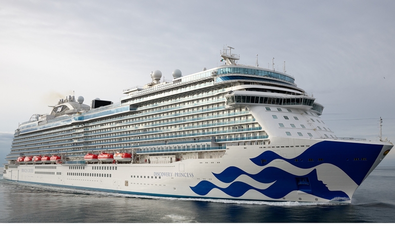 DISCOVERY PRINCESS is delivered © Princess Cruises