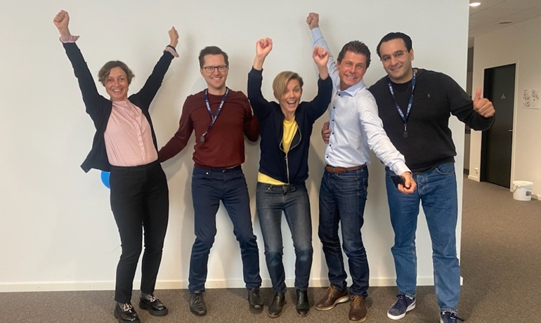 Smiling faces at Norled after the announcement © Norled Smiling faces at Norled after the announcement © Norled