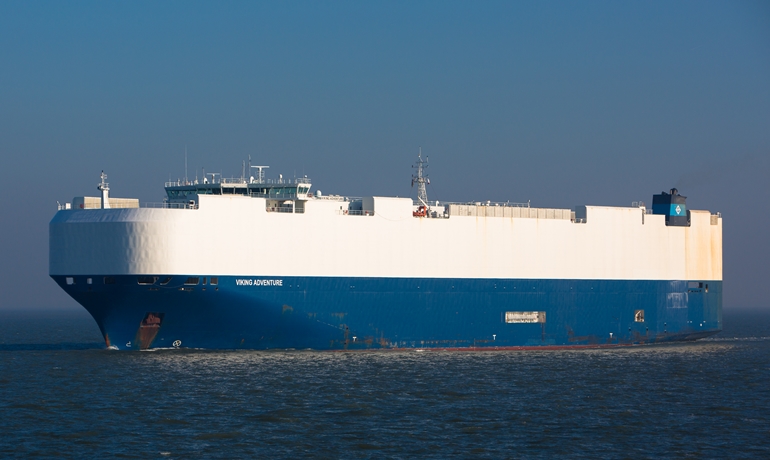 In January, Gram Car Carriers signed a sale and leaseback agreement with CSSC Shipping for the 6,700 CEU VIKING ADVENTURE (photo) and VIKING BRAVERY © JJ. Jager