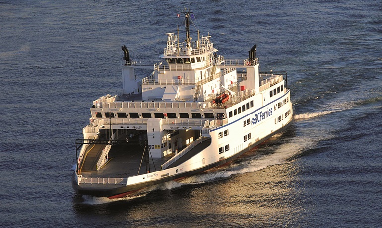 BC Ferries renames ISLAND SKY | Shippax