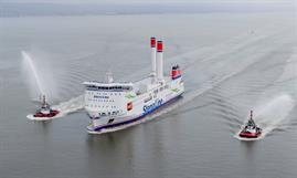 STENA CONNECTA arrives in Belfast STENA CONNECTA arrives in Belfast