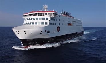 MANXMAN during sea trials © Isle of Man Steam Packet Company