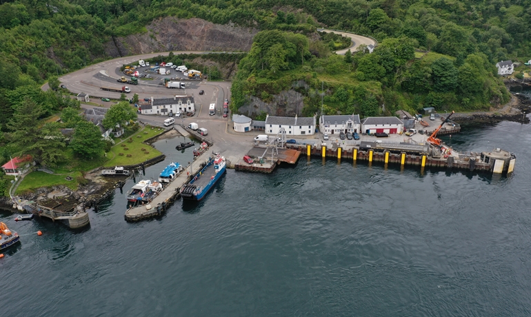 New Islay Vessel Enabling Works (NIVEW) at Port Askaig