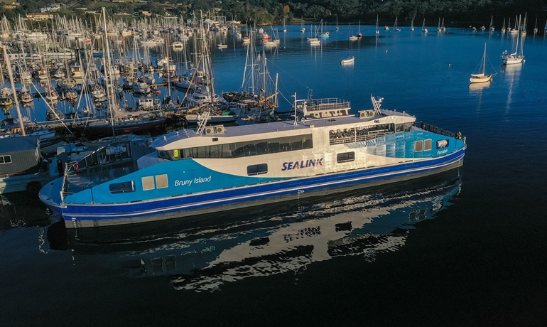 SeaLink Travel Group officially welcomed their newest ferry, PARRABAH ...