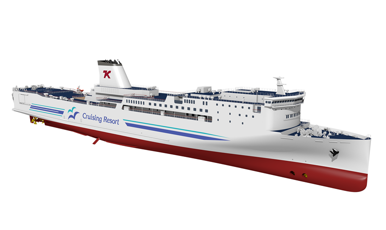 Tokyo Kyushu Ferry S Second Newbuild Named Soleil Shippax