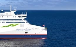 The 16th and 17th E-Flexers introduce, among other things, a new bow and superstructure. © Stena Line The 16th and 17th E-Flexers introduce, among other things, a new bow and superstructure. © Stena Line