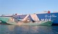 Bio-LNG fuel bunkering vessel supplying the CIELO ACE
