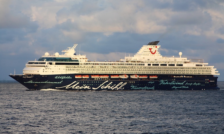 Mein Schiff 1 Arrives In Cadiz For Five Week Transformation