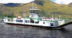 Rendering of the new electric Corran ferry. © NaValue Rendering of the new electric Corran ferry. © NaValue