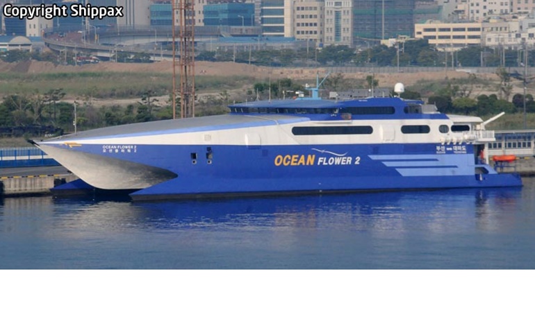 Former Stena high-speed ferry on Korea-Japan route | Shippax