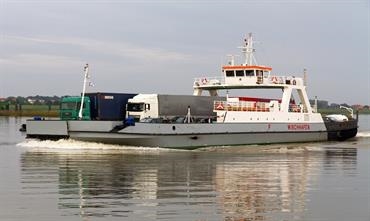 Flensburg-based FRS is expanding into River Elbe ferry operations. © Marko Stampehl